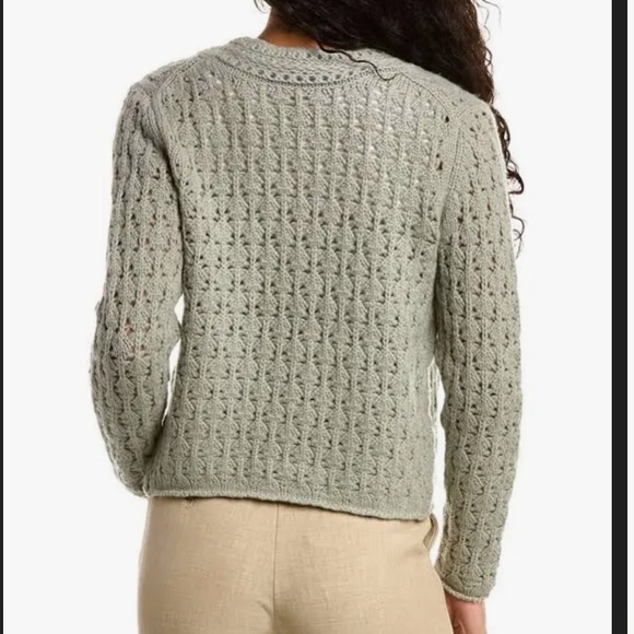 Vince Crochet Cardigan and Camisole Set - Picture 4 of 11